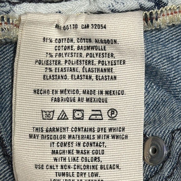 Anthropologie Pilcro Denim Jean Shorts Size 27 Coastal Casual - Picture 10 of 12
